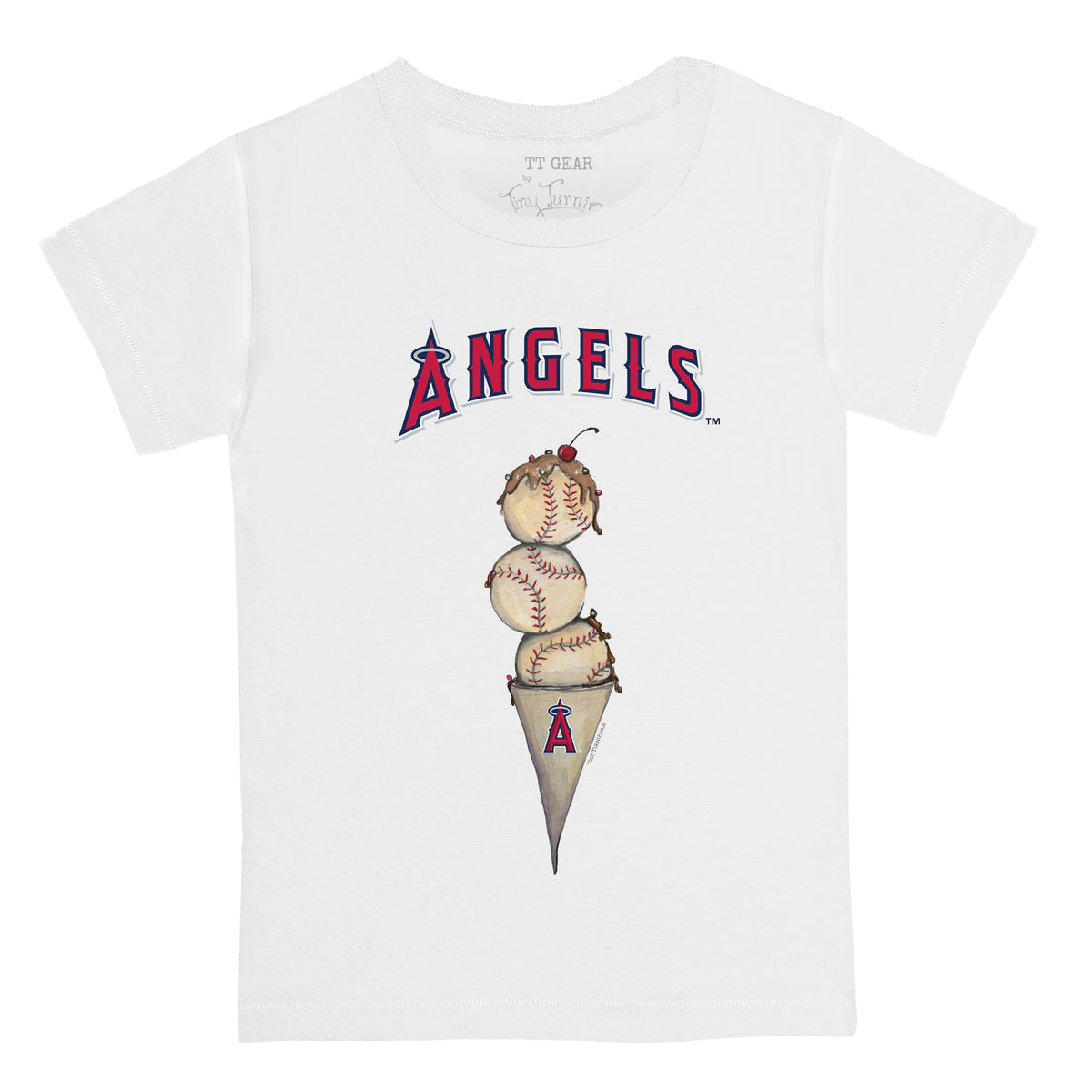 Los Angeles Angels Triple Scoop Unisex Tee Shirt– Tiny Turnip