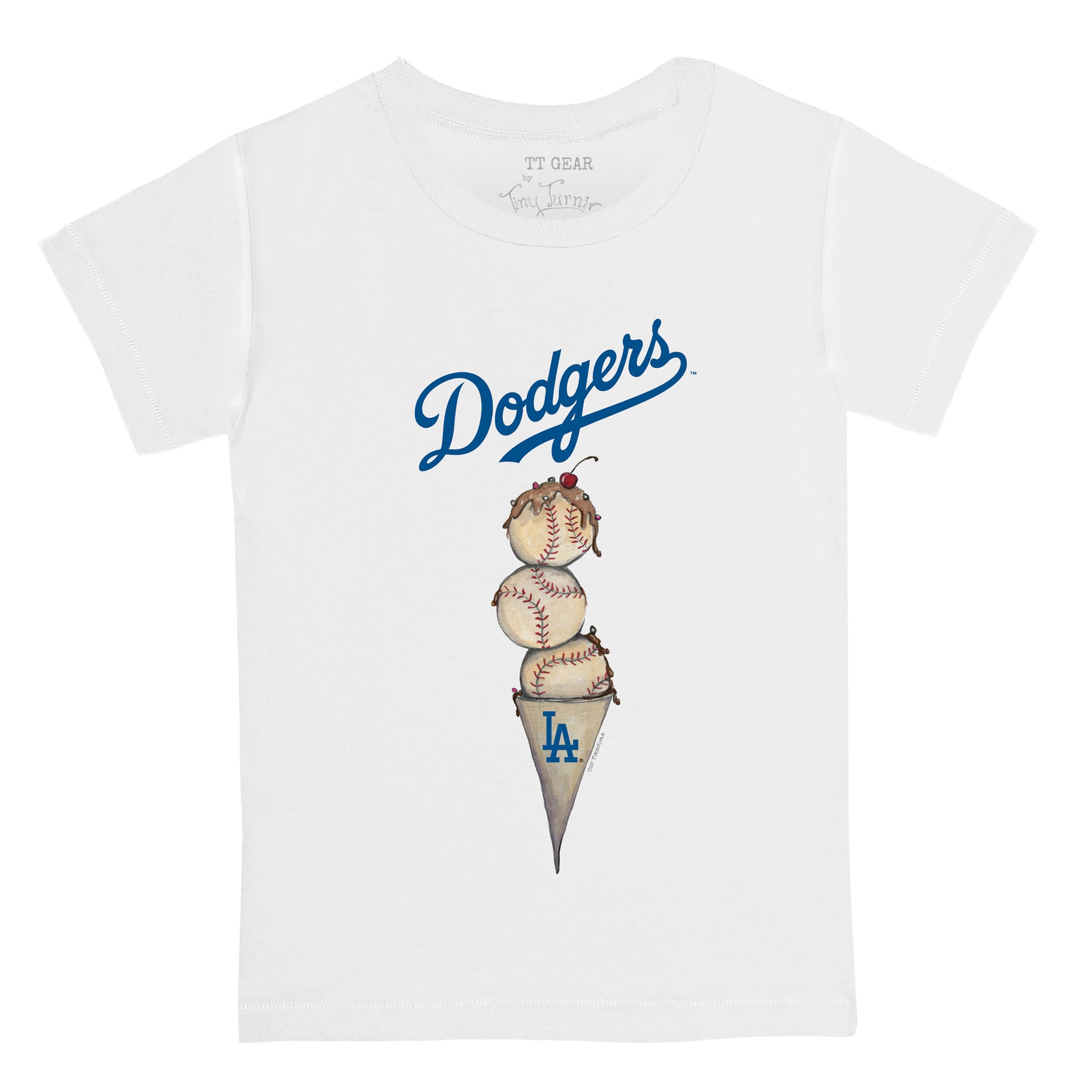 Lids Los Angeles Dodgers Angels Tiny Turnip Infant Smores Bodysuit - Royal