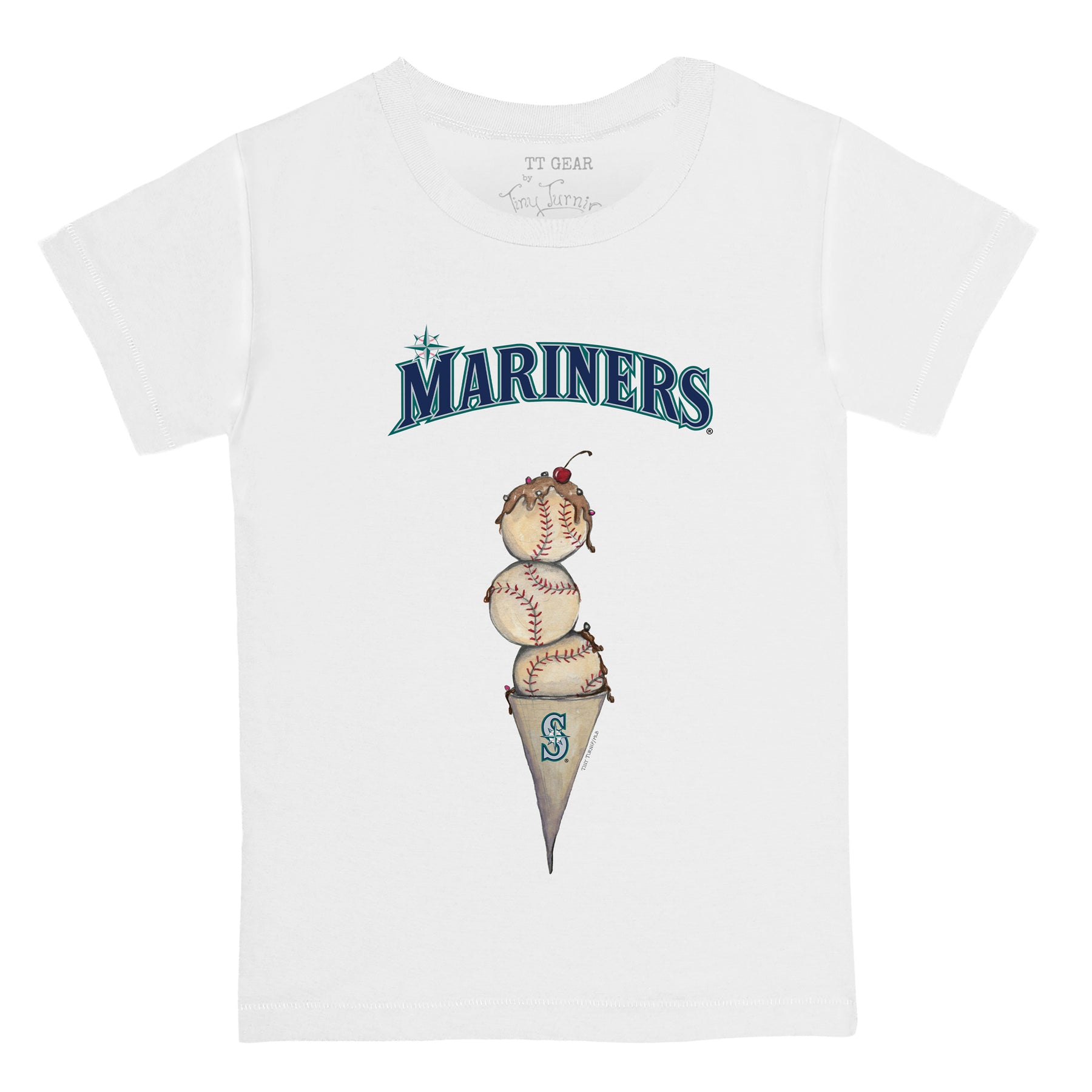 Seattle Mariners Triple Scoop Tee Shirt