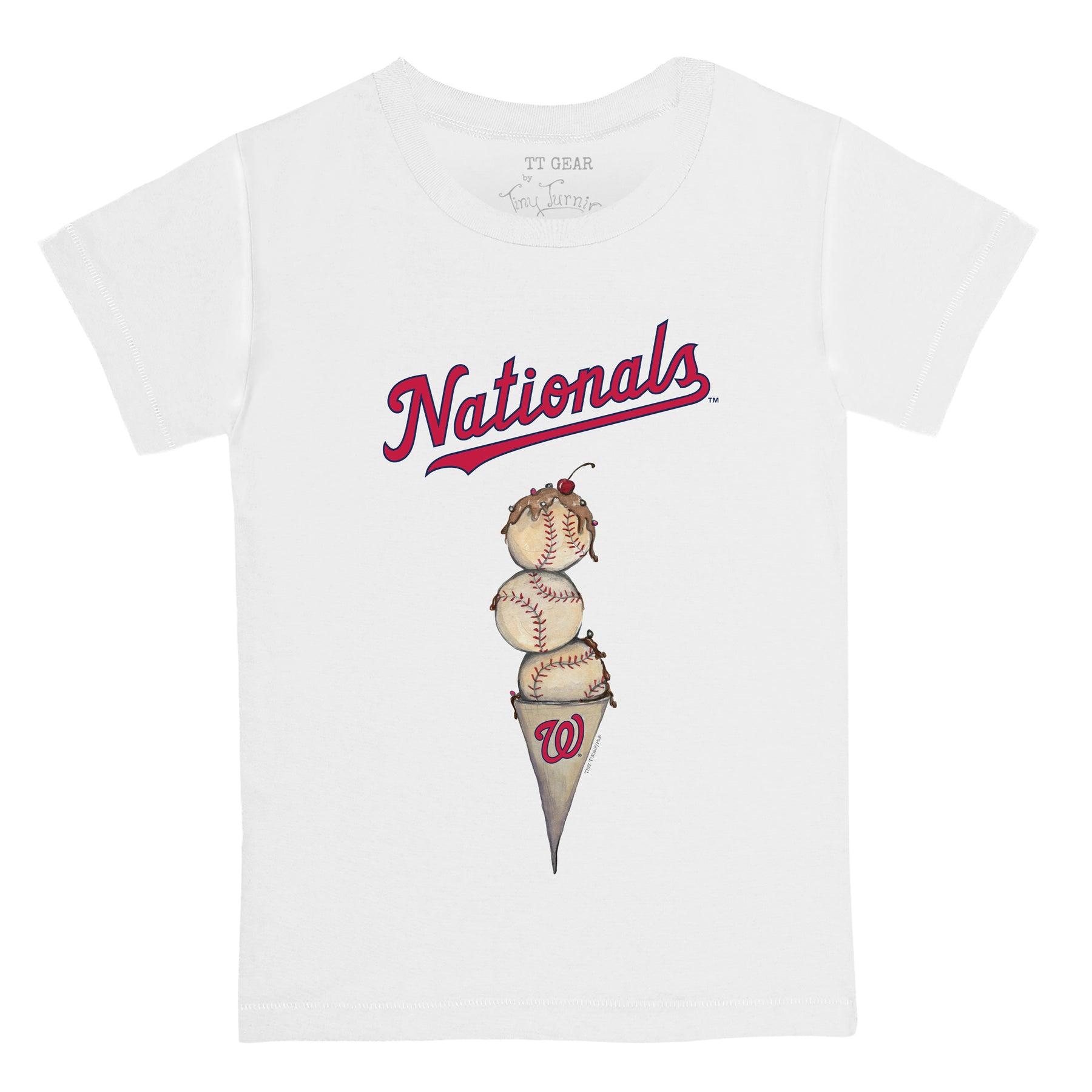 Washington Nationals Triple Scoop Tee Shirt