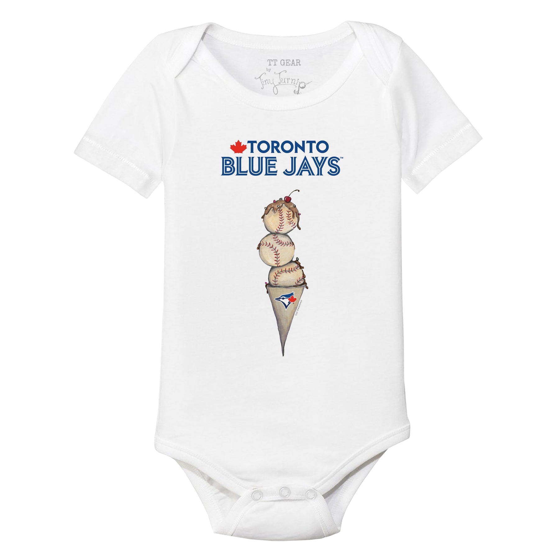 Toronto Blue Jays Triple Scoop Short Sleeve Snapper