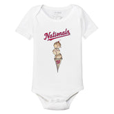 Washington Nationals Triple Scoop Short Sleeve Snapper - Tiny Turnip