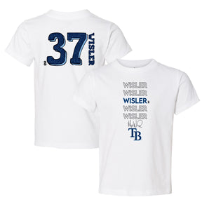 Tampa Bay Rays Matt Wisler Stacked Tee Shirt