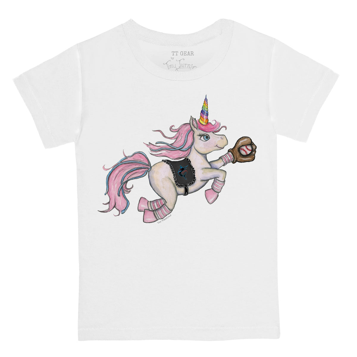 Miami Marlins Unicorn Tee Shirt