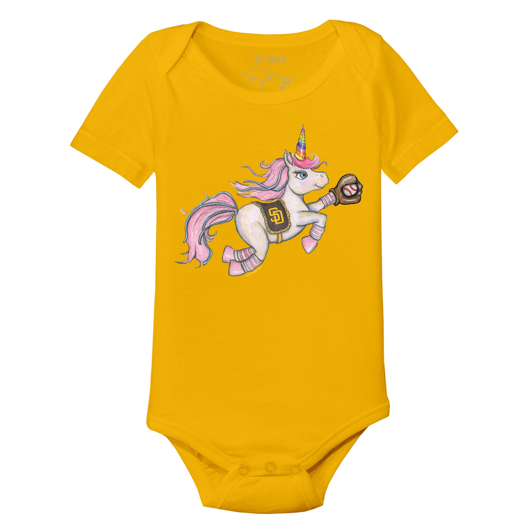 San Diego Padres Unicorn Short Sleeve Snapper