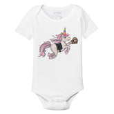 Miami Marlins Unicorn Short Sleeve Snapper - Tiny Turnip