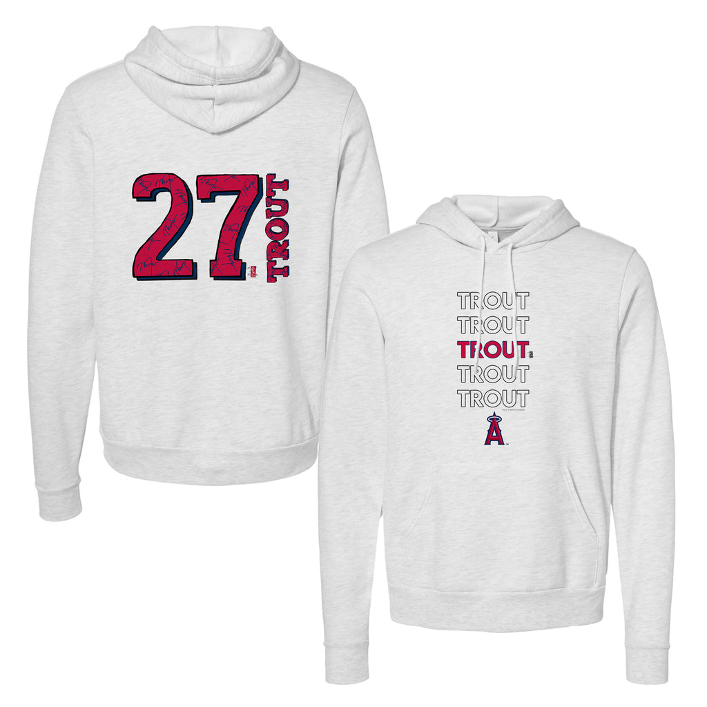 Mike Trout Los Angeles Angels pullover hoodie