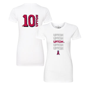 Los Angeles Angels Justin Upton Stacked Tee Shirt